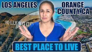 Living In LA VS Orange County California | Best Place To Live In California 2024