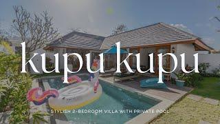 Kupu Kupu Villas : Stylish 2-Bedroom Villa with private Pool  #villaforrent