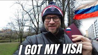 I GOT MY VISA TO RUSSIA! (How To Get Russian Visa?)