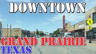 Grand Prairie - Texas - 4K Downtown Drive