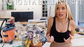 Unpacking & Organising in the Middle of a Building Site! | Episode 12