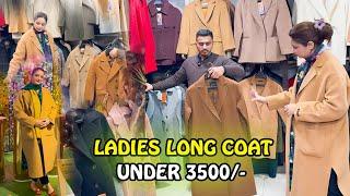 Shopping for Branded Leftover Ladies Long Coats Under 3500/- In Commercial Market Rawalpindi