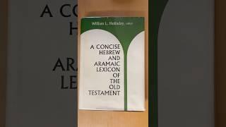 Concise Hebrew and Aramaic Lexicon of the Old Testament