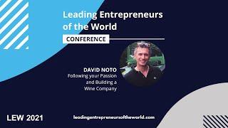 Following your Passion and Building a Wine Company | David Noto |  Altaneve