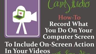 Easiest Way to Record Actions on the Computer Screen for Your Videos