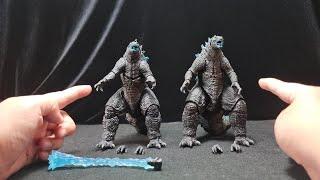 SHMA Godzilla 2021 vs Bootleg Godzilla 2021