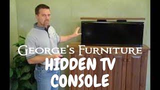 Hidden TV Console by George's Furniture - Custom Furniture PA