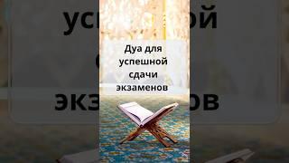 Мощное дуа для успешной сдачи экзаменов!  [Читай перед учёбой и экзаменом] #дуа #ислам