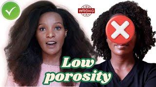 How to Care for Low Porosity Natural  Hair| Stop Doing This To Your Low Porosity Hair