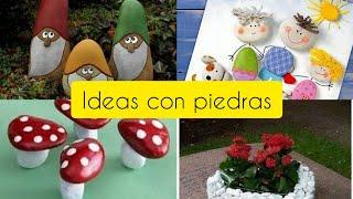 ideas con piedras muy hermosas #jardin