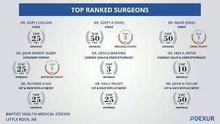 Top Ranked Surgeons at Baptist Health Medical Center-Little Rock, Arkansas