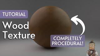 [Tutorial] Easy PROCEDURAL Wood Texture | Blender 3.4