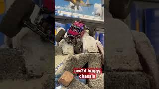 SCX24 BUGGY CHASSIS CRAWLING #injora #axial #scx24 #rccourse #indoors