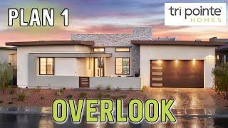 Luxury Single Story Homes for Sale in Summerlin - Overlook Tri Pointe Homes Plan 1 - $915k+