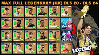 DLS 24 | Max FULL GK LEGENDARY Buffon, De Gea, Kepa...trên Dream League Soccer