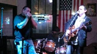 Pete and Nino jammin at Charlie's Bar and Grill in Mt Carroll IL