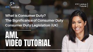 What is Consumer Duty UK | Who Implements the Consumer Duty Legislation |  FCA Guidance 2023