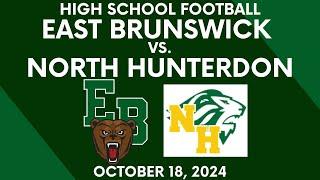 EBHS Football vs North Hunterdon 10/18/2024