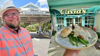 Disney’s Old Key West Resort 2022 | Olivia’s Cafe Dining Review & Resort Tour | Walt Disney World