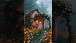 A Cozy Glow The Magic of an Enchanted Garden  #cottagenest #scenery #cottagevibes #relaxing