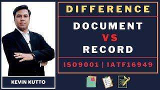 Document vs Record | Kevin Kutto | Mechanical Vault