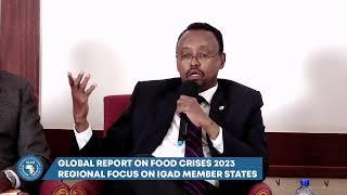 Launch of #IGAD Regional Focus of the Global Report on Food Crises 2023.