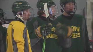 Dow Chargers hockey features first girl player in program history