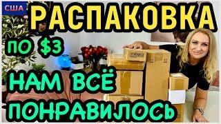 Нам понравились находки. Многое оставили для себя. Распаковка потерянных посылок по 3$. США. Флорида