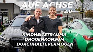 3 Gründe glücklich zu sein Kindheitstrauma Drogenkonsum & Durchhaltevermögen AufAchse Podcast PART 2