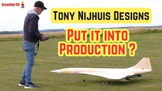 Put it into Production ? PROTOTYPE Tony Nijhuis Models RC Concorde Passenger Jet