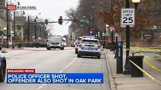 Oak Park police officer critically injured in shooting