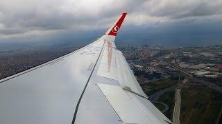 A321 Turkish Airlines Takeoff from Istanbul Ataturk