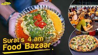 Piplod Night Bazaar | Midnight Khau Gali in Surat | Gujarat Street Food