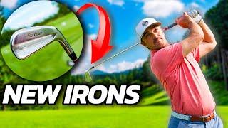 We Tested the New 2023 Titleist T-Series Irons! | Full Fitting