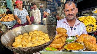 Rs 20/- Delhi ka Most Affordable All Rounder Nashta | Street Food India