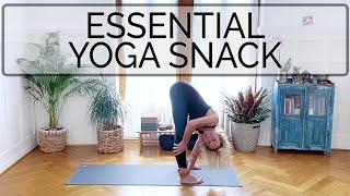 Essential Yoga Snack | Core Strength & Leg | Hip Release | Intermediate | 45 min | Cat de Rham | OYT