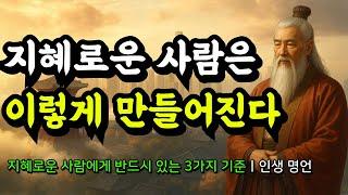 지혜로운 사람에게 반드시 있는 3가지 기준ㅣ카네기, 석가모니, 명심보감, 노자, 채근담, 탈무드, 셰익스피어, 쇼펜하우어의 인생 명언ㅣ지혜로운 사람은 이렇게 만들어진다