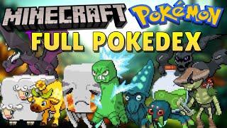 FULL MINECRAFT POKEDEX - An In-Depth Look At Minecraft Pokemon