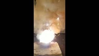 Magnesium plus silver nitrate
