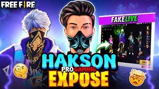 HAKSON PRO GAMING EXPOSED  || GARENA FREE FIRE MAX || @Skylord69