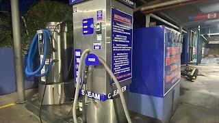 Ultra Steam carpet and upholstery cleaner  at Dazzlers car wash
