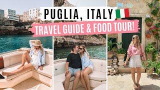 PUGLIA, ITALY   | TRAVEL GUIDE & FOOD TOUR | Polignano a Mare, Monopoli, Alberobello, Bari | VLOG