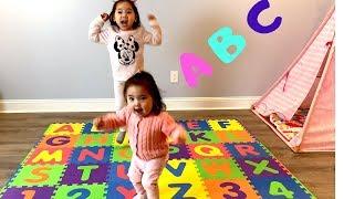 ABC Song English Alphabet for Children with Adele and Amalia