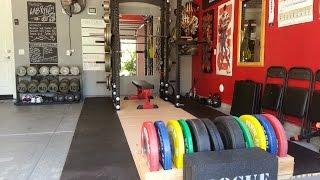 Garage Gym Tour Update - Pando's Barbell Club