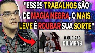 COMO É FEITO OS TRABALHOS COM KIUMBAS ? -  N´GANGA MARCELLO BALIDO - QUIMBANDA - CORTES