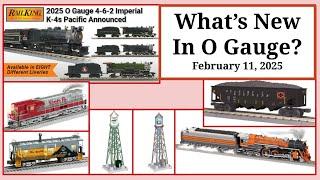 MTH K-4 Pacifics, Lionel Customs and More! February 11, 2025