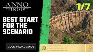 BEST START for the Eden Burning Scenario - GUIDE TO GOLD MEDAL - Anno 1800