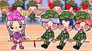 Bad Princess in Military School | Toca Life Story |Toca Boca