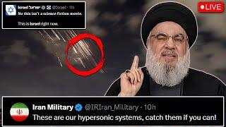 Iran Israel Conflict ESCALATES | Irans Hypersonic Missiles on Israel! 