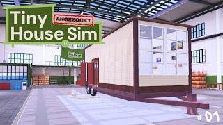 Tiny House Sim #01  Kleine Häuschen einrichten #angezockt #deutsch